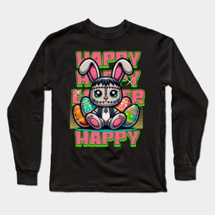 easter bunny card Long Sleeve T-Shirt